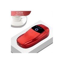 새로운 크리에이티브 스포츠카 더블 아크 충전 라이터 USB 터치 센서 전기 라이터 남성용 흡연 도구 절묘한 선물, Red
