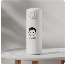 킹콩 ZOWUKI 보온보냉 이니셜가능 원터치 텀블러, 360ml, 모델3