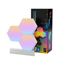Cololight PRO LED 스마트 DIY 조명, 3PCS 키트 PRO (Plastic 베이스)
