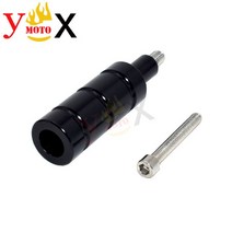 pcx브라켓 짐받이 탑박스 브라켓 짐대 M8/M6 바이크 오토바이 스포트라이트 안개등 브래킷 홀더 베넬리 BJ500 레오시노 혼다 CB650 PCX XADV 야마하 Nmax NVX, [01] Black