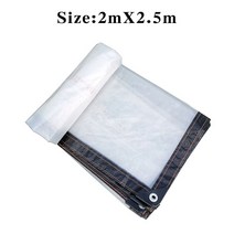포터호루 화물차갑바 화물차덮개 포타린천 두꺼운 pe tarpaulin 방수천 야외 온실 커버 정원 식물 창고 보트 자동차 트럭 캐노피 방수 비 피난처, 2x2.5m