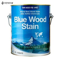 착한테이블 오일 스테인 3.5L 평붓 서비스 방부목 데크 테라스 목재 나무 페인트, 3.5L 202 참나무