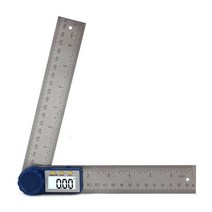 차징샵유통 스텐레스재질 디지털 각도자 각도기 각도계 1.5T 400MM