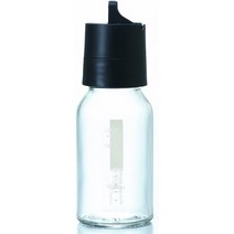 일본직발송 4. HARIO(하리오) HARIO(할리오) 원터치 드레싱 보틀 120ml 블랙 ODB -120 -B 1개입 B079YR8NB