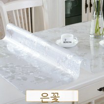 테이블매트 매트테이블 위 까는 고무매트 테이블다기 소프트가죽 화상방지 실리콘 열차단 바탕화면 투명 보호 ., T06-투명 2.0mm, C03-60*120CM