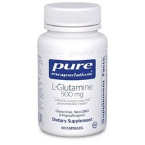퓨어인캡슐레이션 엘 글루타민 500mg 90정 Pure L Glutamine