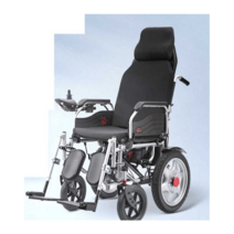 전동 휠체어 노인 장애인 경량 환자 접이식 보행차, 큰 바퀴 리튬 배터리 20A수명 35 40km