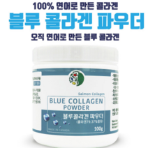 U-PICK LAND 피쉬콜라겐 분말 펩타이드 연어 로얄제리 블루베리 히알루론산 캐나다산, 1개, 100g