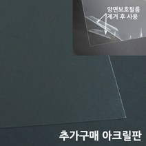 아트홀릭 보석십자수 전용 액자 AT-307 화이트, 02.아크릴판(구성품) 40X50cm