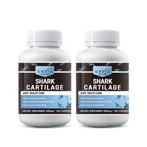 [유비바이오] 샤크카트리지/상어연골 180캡슐, 180캡슐 2개