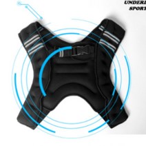 맨몸운동 무게조절 중량조끼 모래주머니 크로스핏 턱걸이 푸시업 풀업 운동조끼 5kg 8kg 10kg, 눌러주세요