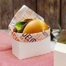 천운패키지 토스트 트레이(화이트) 1묶음, 100개