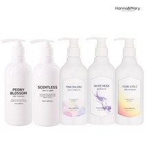 한나앤마리 알러지프리 고보습 저자극 촉촉한 핸드바디로션300ml 펌프형, 피오니블라썸