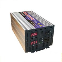 순수정현파 인버터 차량용 캠핑 고전력 인버터 차박, 순수사인파 1000W 단일디지털 220V12V