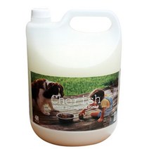 흰털 백모 강아지 화이트 샴푸&린스 4L 강아지비듬 비숑샴푸