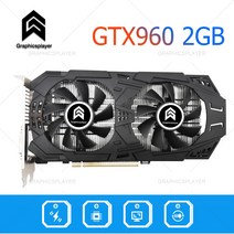 가성비 기존 GTX 960 2GB 128비트 GDDR5 그래픽 카드 비디오 카드 Nvidia GPU용 Placa De Video Carte VGA Geforce PC 게임