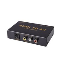 이지넷 프리미엄 HDMI to AV(3RCA) 컨버터 영상신호 변환젠더 오디오지원