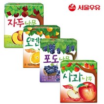 서울우유 사과나무 포도 오렌지 자두 150mlx24팩 아기주스, 24팩, 사과나무12팩+자두나무12팩