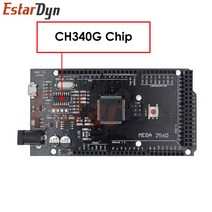 아두이노 키트 코딩 입문 교육 보드 점퍼선 메가 2560 프로 임베디드 CH340G/ATMEGA2560-16AU 칩 Arduino, 09 CH340G Black