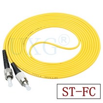 패치 판넬 패널 CAT6 12포트 24포트 CAT5E RJ45 UTP UPC SC-SC LC-LC ST-FC 광섬유 패치 코드 점퍼 케이블, [03] 2m, 04 ST-FC_03 2m