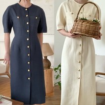 브론즈 아티드 골드 원피스