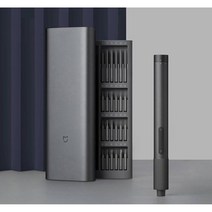 XIAOMI 샤오미 미지아 전동 드라이버 전기 드릴 세트 2세대, 그레이