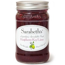 Sarabeth's Fruit Spread Raspberry Key Lime 사라베스 라즈베리 키라임 잼 510g 2팩, 2개
