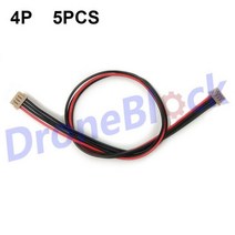 픽스호크 쿼드콥터 드론 Navio2 Pixhawk PX4 APM 2.5 2.6 케이블 5 개 DF13 커넥터 와이어 20cm 4p 5p 6p, [01] 4P
