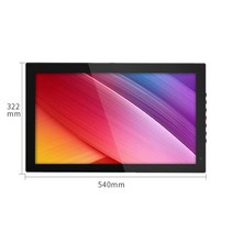 FITRADE 초박형 LED 전자 사진 앨범 LCD 포토 프레임 21.5 인치 HD 디지털 포토 프레임 1024x6, 01 black_04 AU 플러그, 01 black_04 AU 플러그