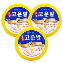 해호 웰빙헬스 명품고운발 110g, 3개