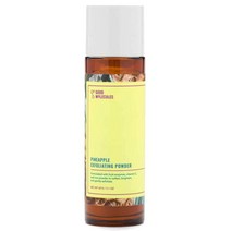 Good Molecules 파인애플 각질 제거 파우더 59.5g! 효소가 풍부한 파인애플 키위 파파야 추출물로 제조! 죽은 피부 세포와 칙칙함을 부드럽게 제거하세요! 비건 및
