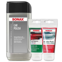 Sonax Compound Wax w/Polish Kit 3종 소낙스 차량 흠집 복원 키트 3종