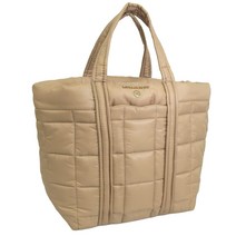 [마이클 코스] 가방 여성 핸드백 토트 백 나일론 경량 브랜드 퀼팅 SM GRAB TOTE 30F1G9ST5B (CAMEL 베이지) []