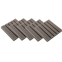 조립식방음부스 5pcs 25x25x2cm 스튜디오 음향 방음 폼 피라미드 흡음 벽 치료 패널 난연성 보호 스폰지, 회색