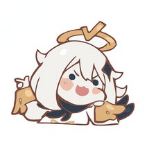 캠핑카 카라반 트레일러 재미 있은 원신 임팩트 파이몬 자동차 스티커 창 범퍼 비닐 오토바이 PVC 자동차 랩 트렁크 캐러밴 자동차 액세서리, 4.Style A - 13cm