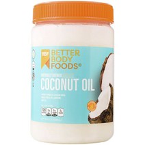 베터바디푸즈 내추럴리 리파인드 코코넛 오일 글루텐 프리, 1개, 828ml