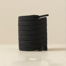 1 쌍 클래식 운동화를위한 패브릭 플랫 구두 끈 화이트 블랙 신발 끈 탄성 끈 신발 100/120/140/160CM 문자열