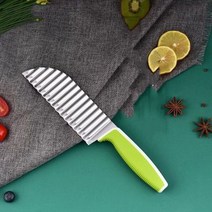 감자 튀김칼 묵칼 무늬칼 과일칼 나이프 스테인레스, 감자 칼
