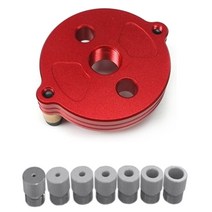 Liyun 상단 목공 포켓 홀 지그 2/3/4/5/6/8/10mm 셀프 센터링 수직 맞춤 핀 드릴 가이드 로케이터 구멍 펀처 도구 SL1263, 1개