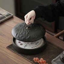 CHINA 해외직구상품 해외보이차 도구 차통 다구 차보관통 보관함 차합 티박스, {