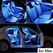 자동차 인테리어 LED 조명 Canbus 현대 i10 i20 i30 i40 ix20 ix35 투손 산타페 Santafe 차량 실내 돔지도 램프 키트 AliExpress, 없음, 8000K Ice Blue+i20 (2008-2014)