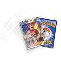 접착 OPP 봉투 투명 비닐 포켓몬스터 포켓몬 포토 카드 포장 포장지 보호 필름 보관 슬리브 탑로더 프로텍터
