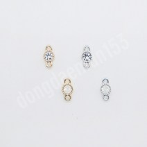 동대문153 [DPC-0110] 미니 원형 큐빅 참 장식(양고리)