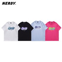 nerdy 널디 남녀 공용 반팔티