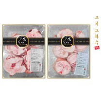 [고기노하우] 한우사골2kg + 한우우족2kg, 1set