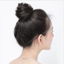 똥머리 가발 면접 승, 3똥머리-브라운블랙