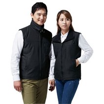 경신코리아 KSK 304 겨울 패딩 조끼 작업복 근무복 회사단체복 베스트 작업조끼