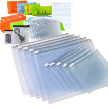 [해피세일] PVC 고주파 지퍼백 반투명-33x27cm(10장) 슬라이드지퍼백, 선택:(25YH)반투명-33x27(10장)