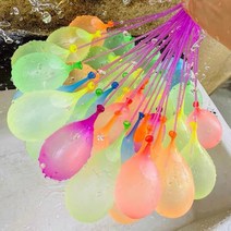 물놀이 활동 혼합 물폭탄 간편 물풍선 제조기 37PS 111PS KK539, 37PS세트