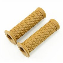 오토바이 프레임 부품 고무 클래식 빈티지 22MM 모토 핸들 바 빈티지 레트로 할리 스타일 부품 유니버설 모, 09 2 khaki